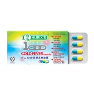 Hurix's 1000 Cold Fever Capsule (12 Units Per Outer)