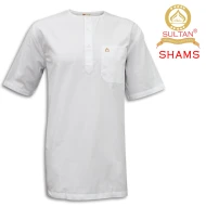 SULTAN KURTA - SHAMS - WHITE