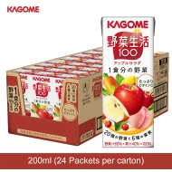 KAGOME YASAISEIKATSU APPLE SALAD 200ML X 24