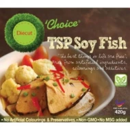 BMS Organics -TSP Soy Fish (Frozen) (420g)