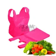 Plastic Bag 15x16 (Rose Red) (180 Units Per Carton)