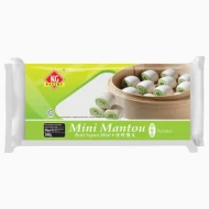 KG Pastry MINI MANTOU PANDAN 12 pieces 240 g