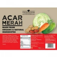 Vegenation- Acar Merah