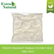 [Extra Natural] Frozen Fragrant Pandan Coconut Meat 500g