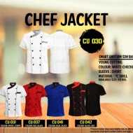 Chef Jacket CU 030 (SIZE : XS - 2XL)
