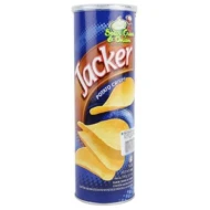 Jacker Sour Cream & Onion Potato Crisps 160 gm