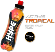 HYPE-ACTIVE ISOTONIC TROPICAL  1 ×24 (500ml each)