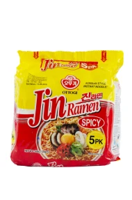 OTTOGI JIN RAMEN HOT MULTIPACK 120GX5