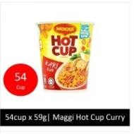[PRE ORDER ONLY ETA 12-14 Working Days] MAGGI Hot Cup Curry 54 x 59g