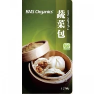 BMS Organics - Vegetable Buns (Frozen) (9 Pcs Pkt) (270g)