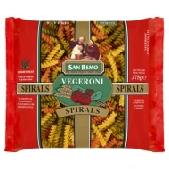 San Remo Vegeroni Spirals Pasta 375g