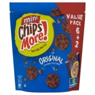 Mini Chips More Original Chocolate 8 x 28 gm