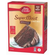 BETTY CROCKER Super Moist Cake Mix - Devil's food  430gm (12 Boxes per Carton) Imported from United States