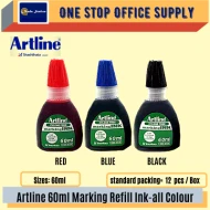 Artline 60ML MARKING REFILL INK - ( BLACK )