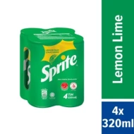 Sprite Lemon Lime Carbonated 4 x 320ml