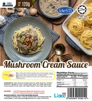[HALAL - Lioco Food] Mushroom Cream Paste (Ready To Eat - Marketplace Harian)(48 Pack Per Carton)