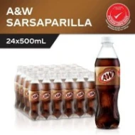 [PRE ORDER ONLY ETA 12-14 Working Days] A&W (Sarsaparilla) PET 500ml x 24