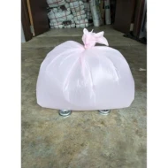 Garbage Bag 74x90 (Light Pink) (10 Units Per Carton)